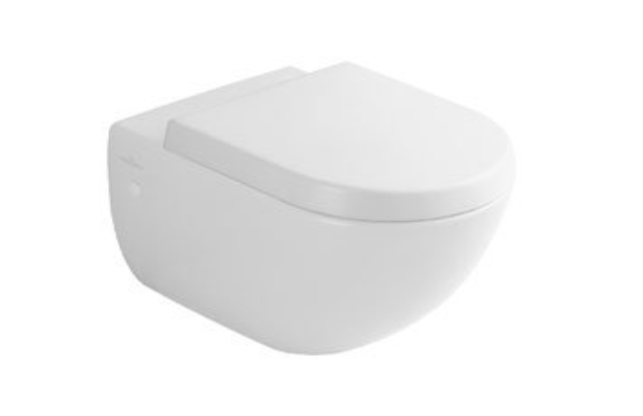 Унитаз подвесной Villeroy&Boch Subway Ceramic Plus 660010R1 (660010R1P) АКВАМЕТРИЯ