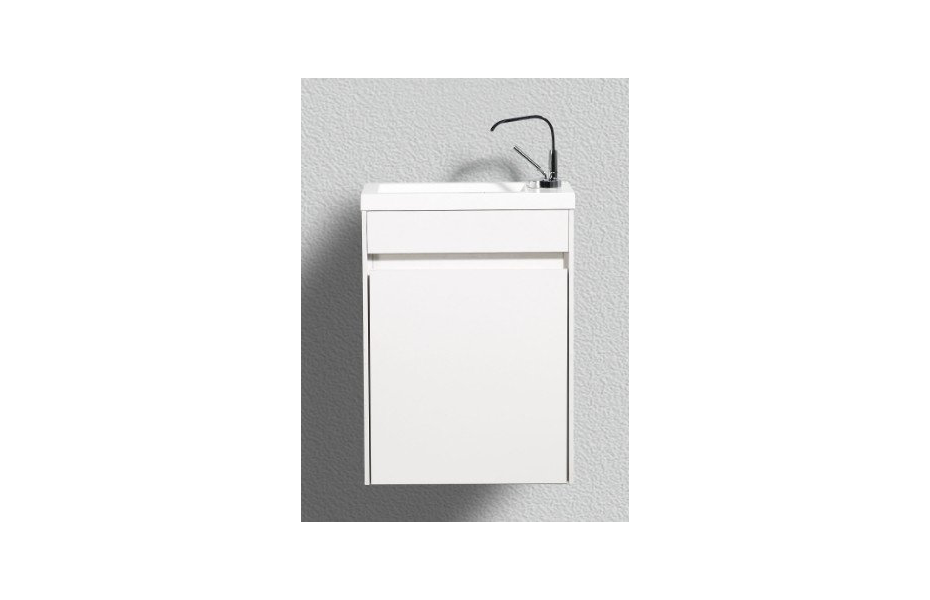 BELBAGNO Pietra Mini База под раковину подвесная с одной дверкой, открывание налево АТЕЛЬЕ ВАННОЙ КОМНАТЫ. САМАРА