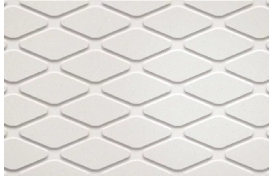 Плитка Керамика Atlas Concorde Russia 3D White Wall Rhombus 30,5x56 ART CENTRE
