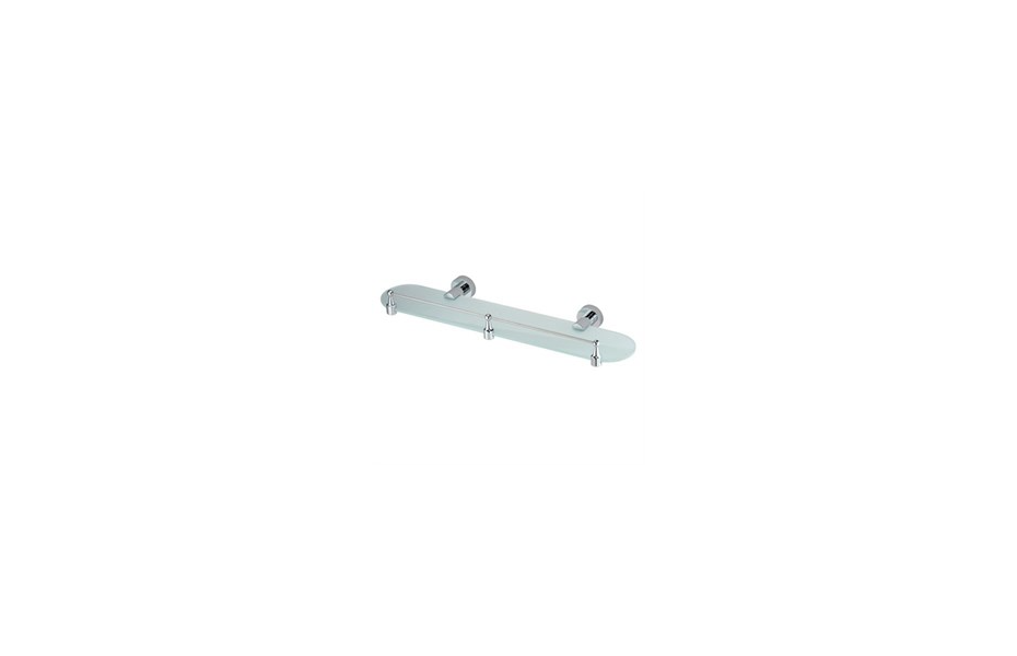 WasserKRAFT Donau K-9444 Полка стеклянная с бортиком АТЕЛЬЕ ВАННОЙ КОМНАТЫ. САМАРА