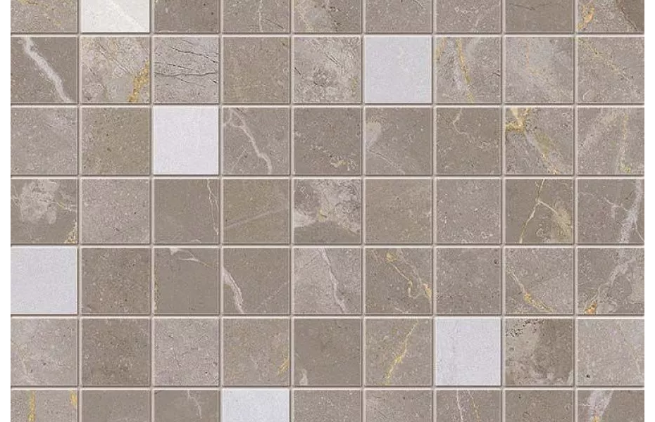 Мозаика Керамика Atlas Concorde Russia Allure Grey Beauty Mosaic 31,5x31,5 ART CENTRE