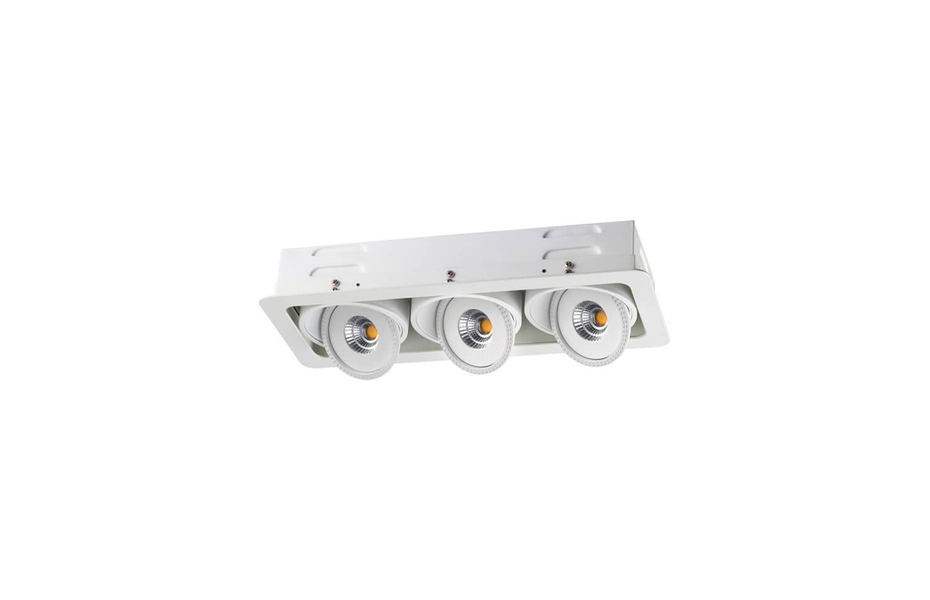 ВСТРАИВАЕМЫЙ СВЕТОДИОДНЫЙ СВЕТИЛЬНИК NOVOTECH GESSO 357582 MNOGOROZETOK - МНОГОРОЗЕТОК