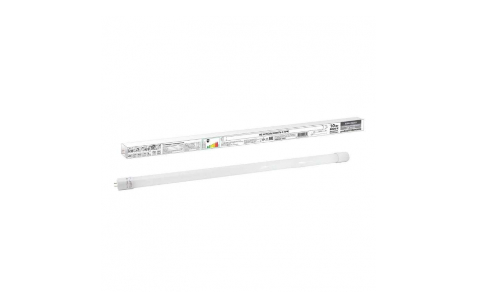 ЛАМПА СВЕТОДИОДНАЯ TDM ELECTRIC G13 10W 4000K МАТОВАЯ SQ0340-1501 МОСПЛИТКА
