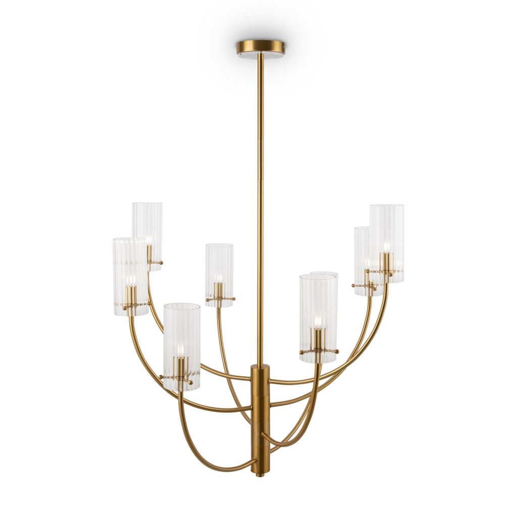 Люстра на штанге Maytoni Arco MOD223PL-08BS MAYTONI