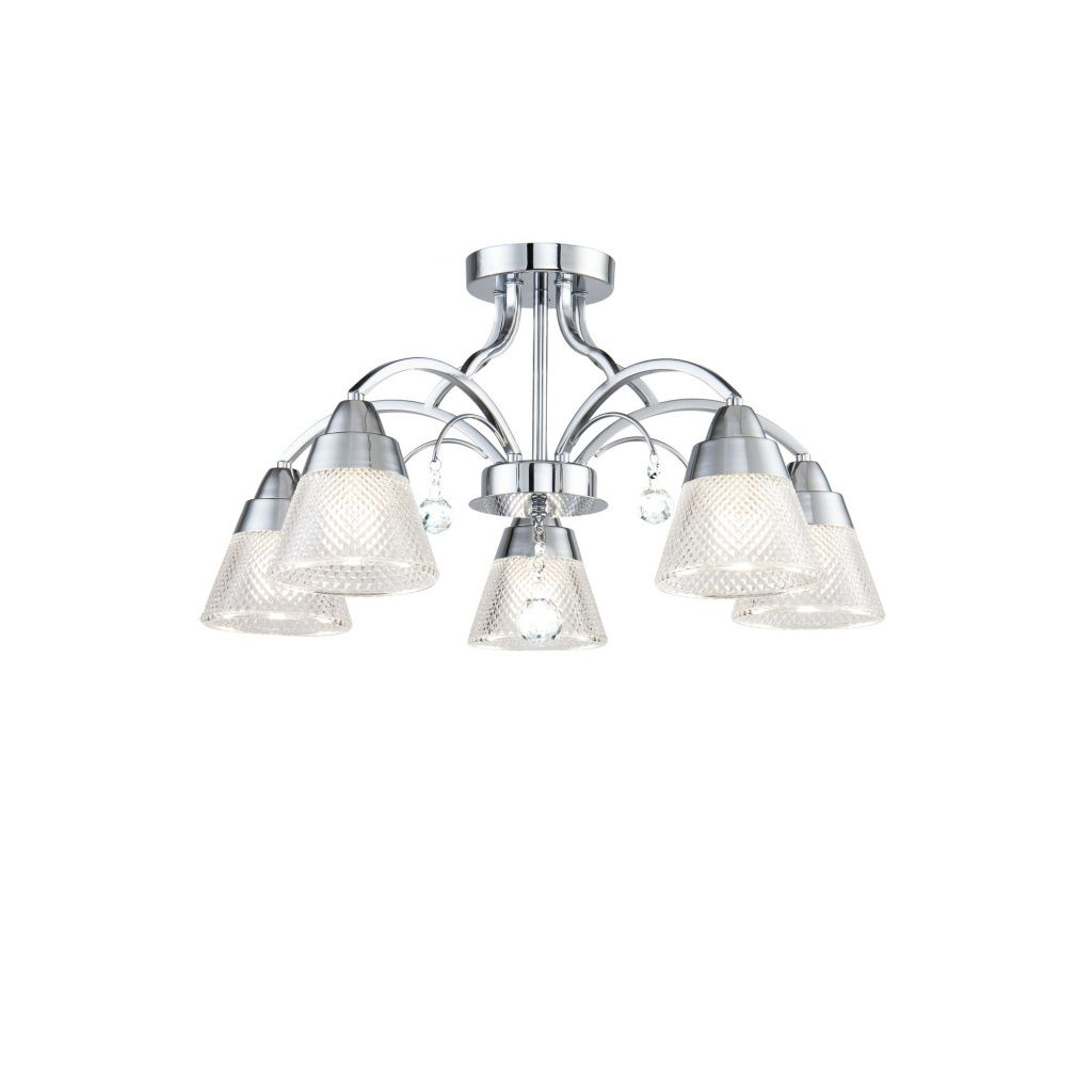 Потолочная люстра Freya Enrica FR2011CL-05CH MAYTONI