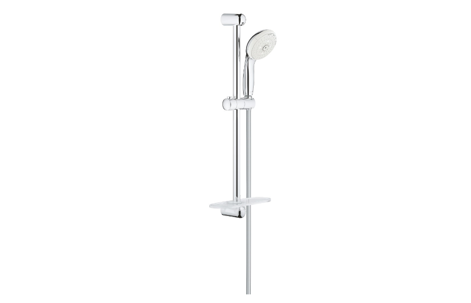 GROHE Tempesta New Душевой гарнитур IV с полочкой, душевая штанга 600 м АТЕЛЬЕ ВАННОЙ КОМНАТЫ. САМАРА