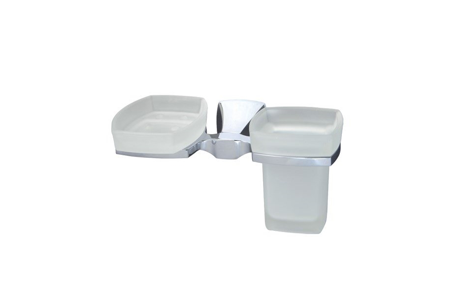 WasserKRAFT Wern K-2526 Держатель стакана и мыльницы АТЕЛЬЕ ВАННОЙ КОМНАТЫ. САМАРА