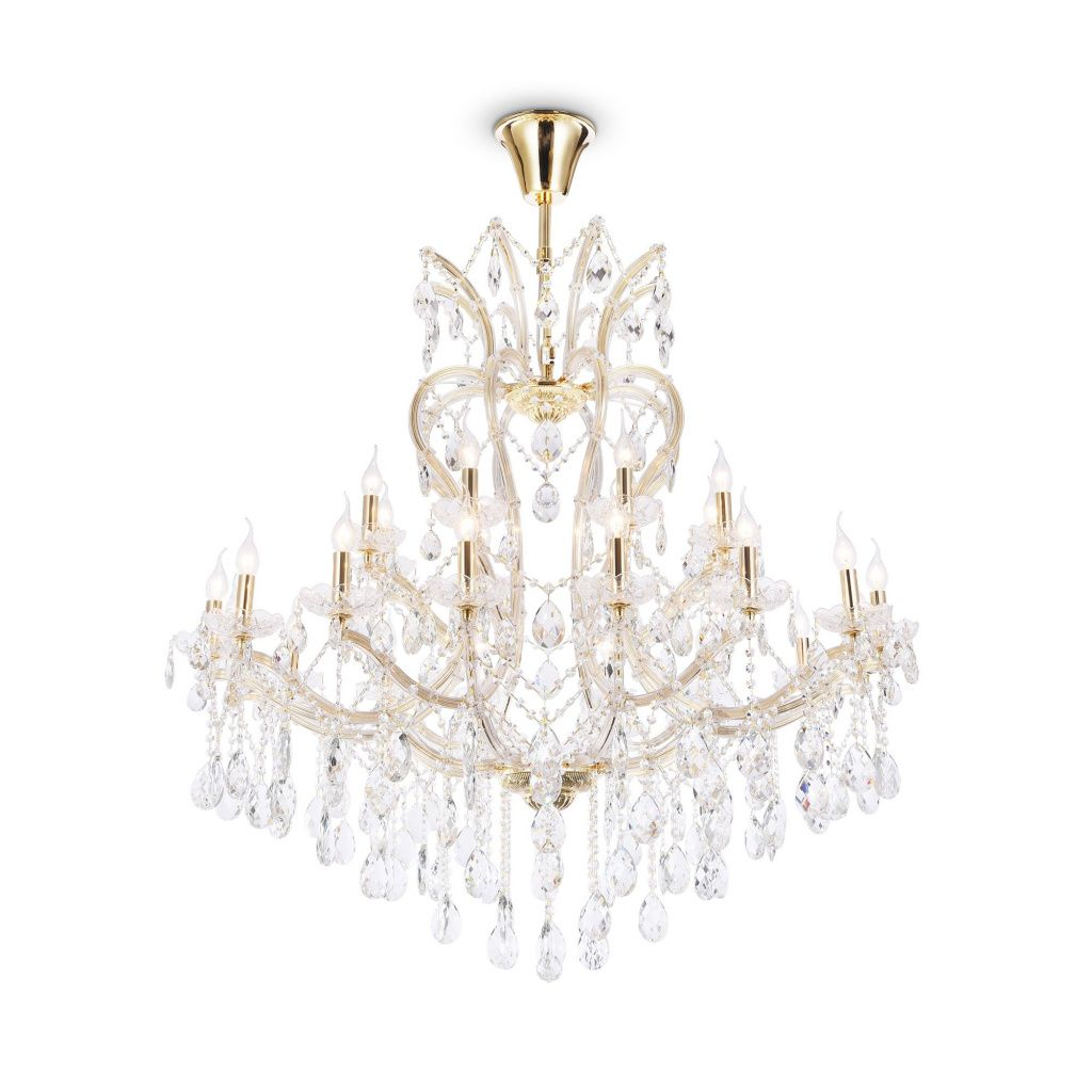 Хрустальная люстра Maytoni Doris DIA881-PL-24-G MAYTONI