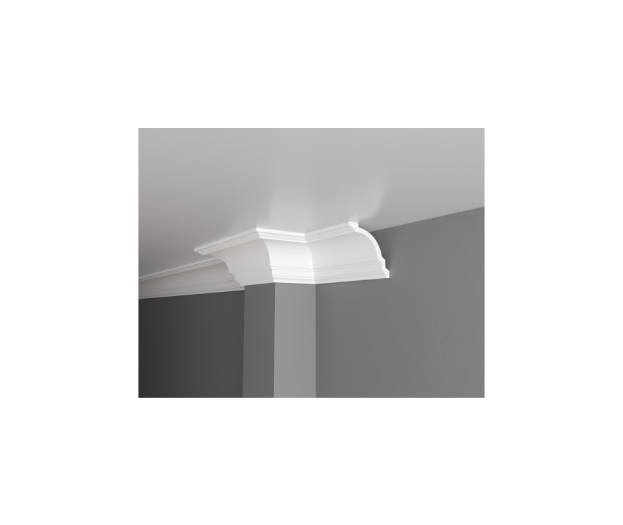 Карниз полиуретановый DD16 122*110 ПЛИНТУС ХОЛЛ