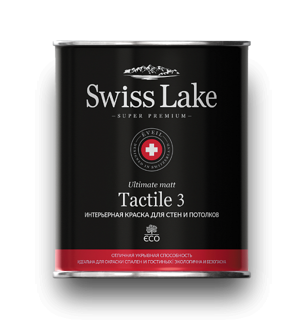 Интерьерная краска Swiss Lake Tactile 3 (C), 2,7 л LOYMINA Group - ЛОЙМИНА ГРУП
