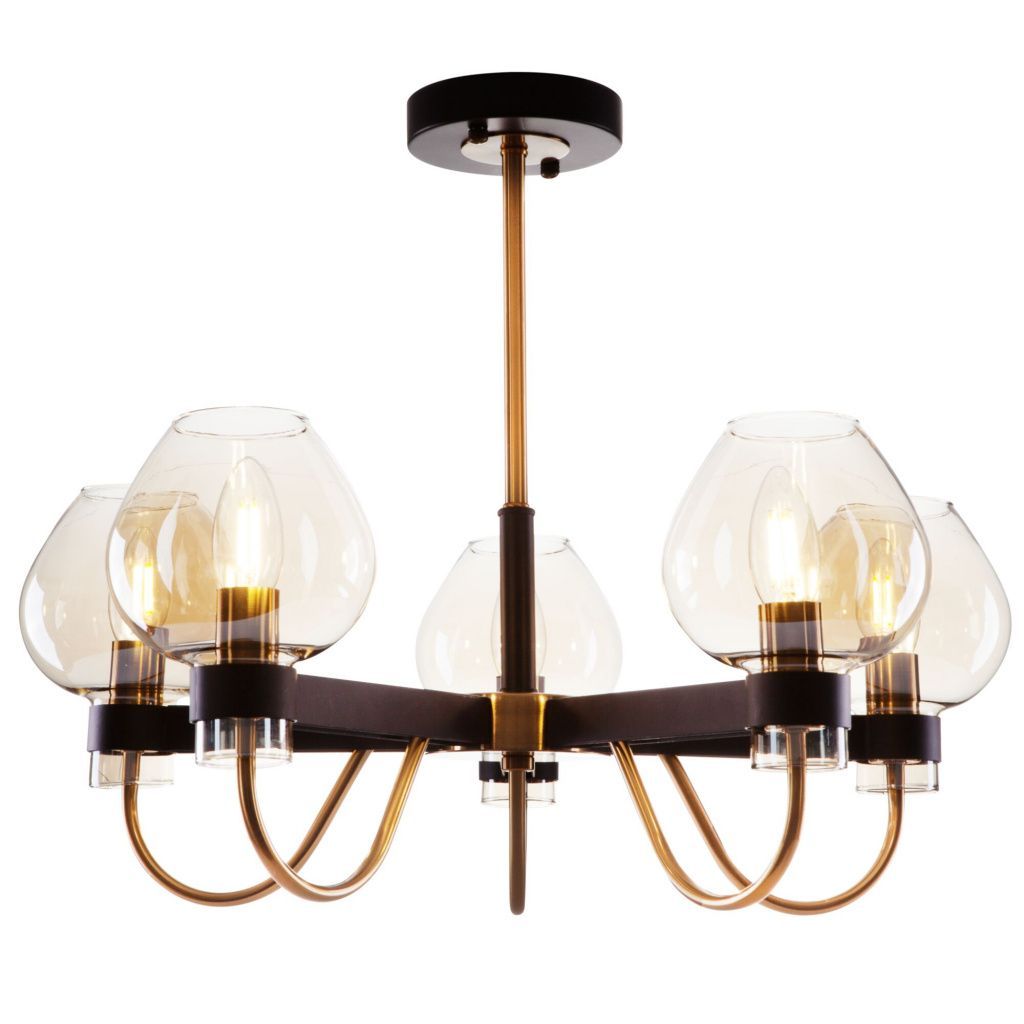 Люстра на штанге Freya Tara FR5028PL-05B MAYTONI