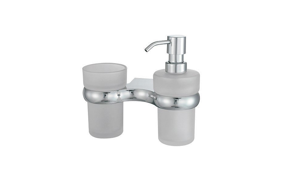 WasserKRAFT Berkel K-6889 Держатель стакана и дозатора АТЕЛЬЕ ВАННОЙ КОМНАТЫ. САМАРА