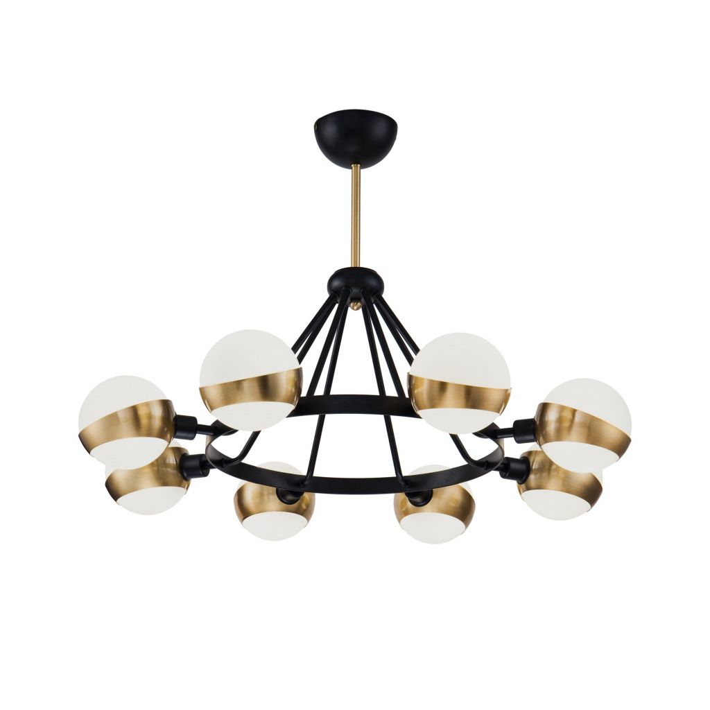 Люстра на штанге Freya Silvia FR5009PL-08B MAYTONI