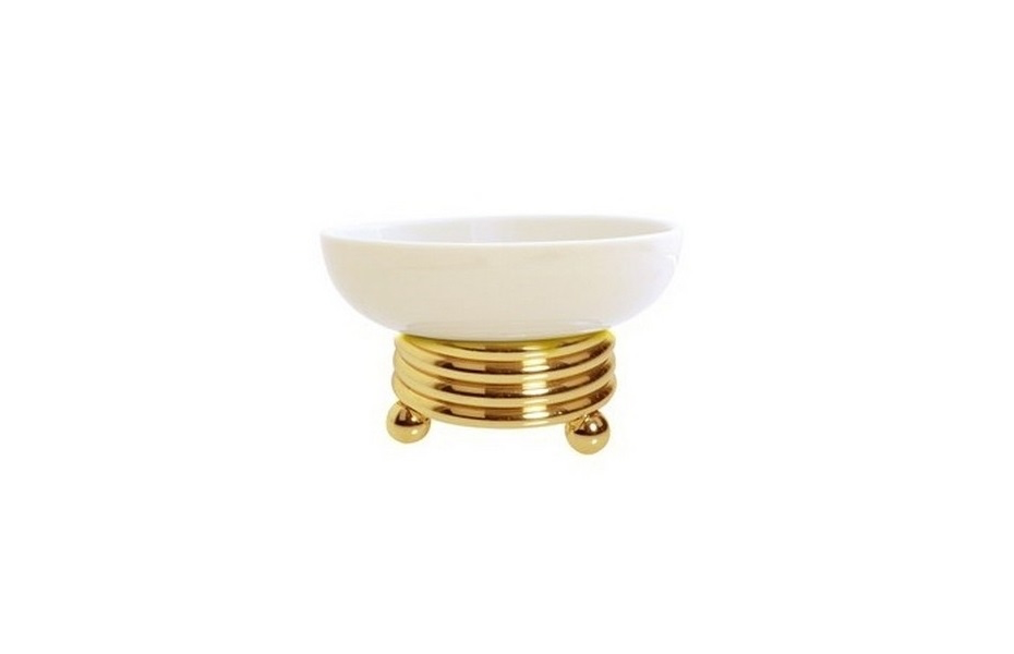 BOHEME Hermitage Gold Мыльница настольная, золото АТЕЛЬЕ ВАННОЙ КОМНАТЫ. САМАРА