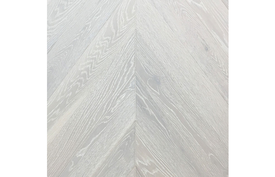 Wood Bee Herringbone Дуб Неве браш матовый Neve, UV-лак gloss 5-9% (левая) ПОЛ СТРАНЫ