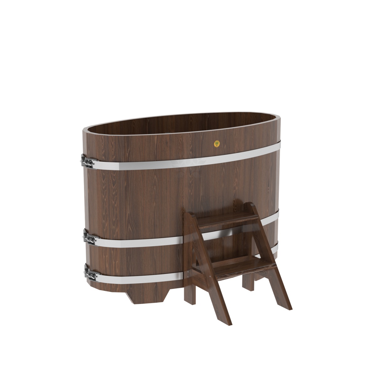 Купель BENTWOOD Дуб Морёный (0,69*1,31*1,0 м.) ПАР МАСТЕР
