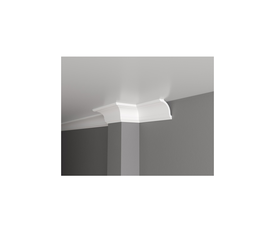 Карниз полиуретановый DD08 97*84 ПЛИНТУС ХОЛЛ