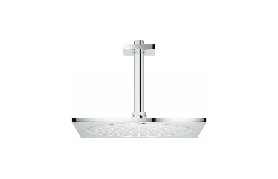 GROHE Rainshower F-Series 10" Набор верхний душ с потолочным душевым кронштейном 142 мм, 9,5 л/мин АТЕЛЬЕ ВАННОЙ КОМНАТЫ. САМАРА