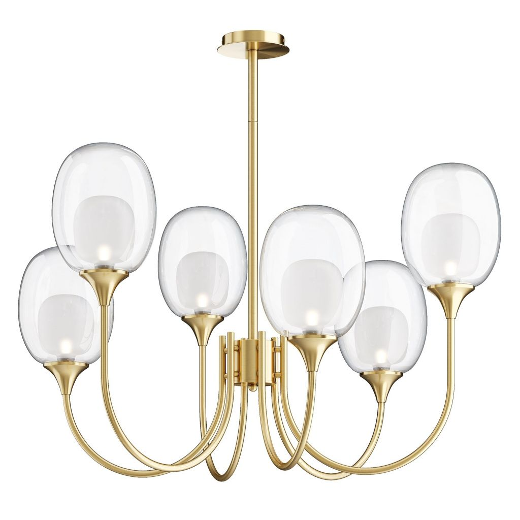 Люстра на штанге Maytoni Aura MOD016PL-06BS MAYTONI