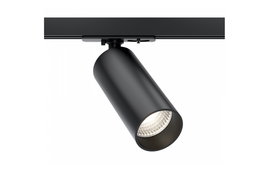 Трековый однофазный светодиодный светильник диммируемый Maytoni Unity Focus LED TR021-1-12B3K-W-D-B MAYTONI