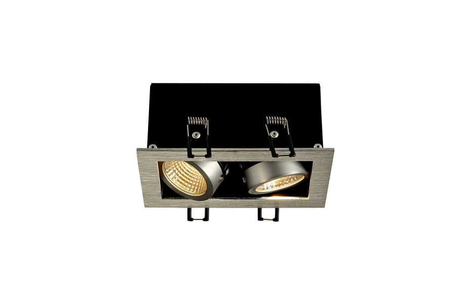 ВСТРАИВАЕМЫЙ СВЕТОДИОДНЫЙ СВЕТИЛЬНИК SLV KADUX 2 LED SET 115716 MNOGOROZETOK - МНОГОРОЗЕТОК
