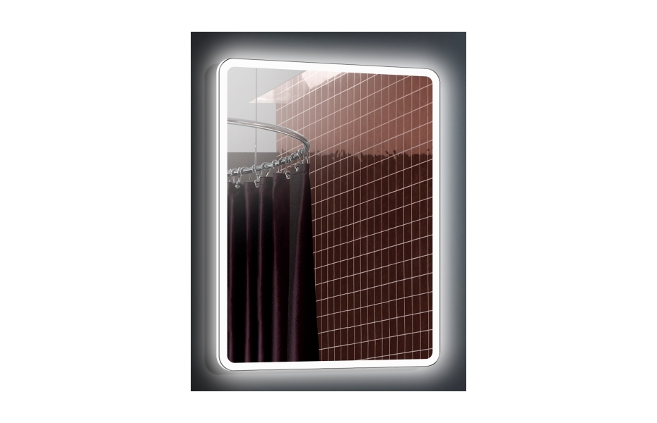 ESBANO Led Зеркало, ШВГ: 60x80х5, LED-подсветка, антизапотевание АТЕЛЬЕ ВАННОЙ КОМНАТЫ. САМАРА