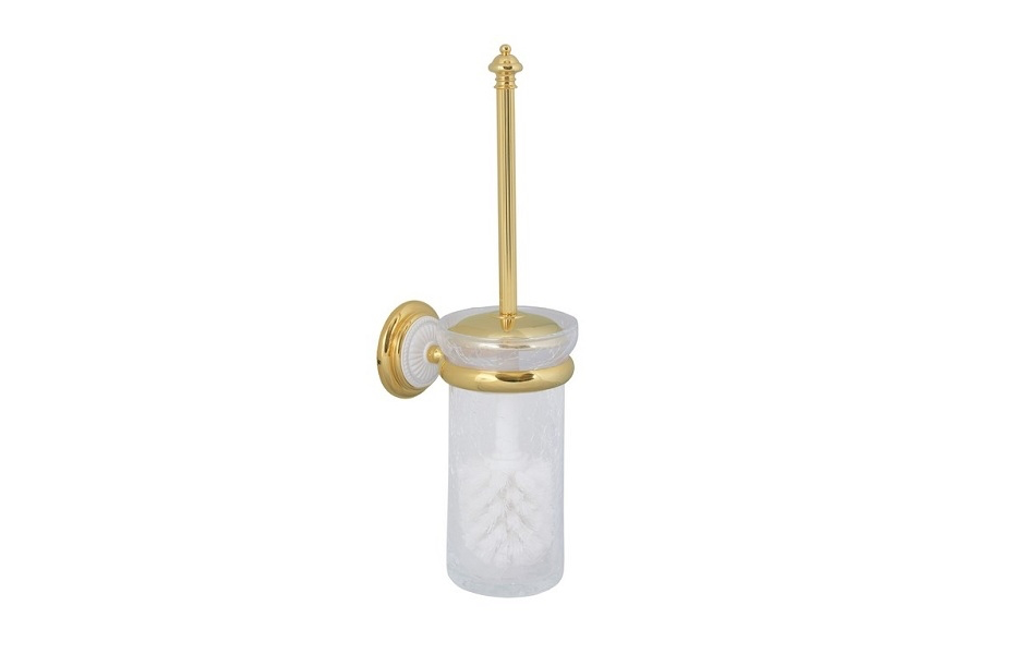 BOHEME Murano Ершик настенный, для унитаза, золото АТЕЛЬЕ ВАННОЙ КОМНАТЫ. САМАРА