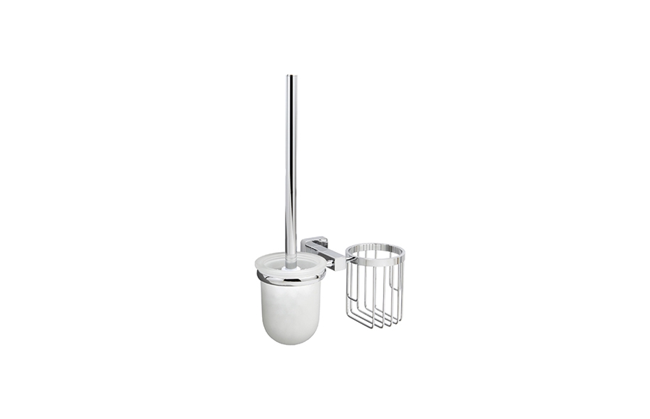 WasserKRAFT Lippe K-6535 Держатель освежителя и щетки для унитаза АТЕЛЬЕ ВАННОЙ КОМНАТЫ. САМАРА
