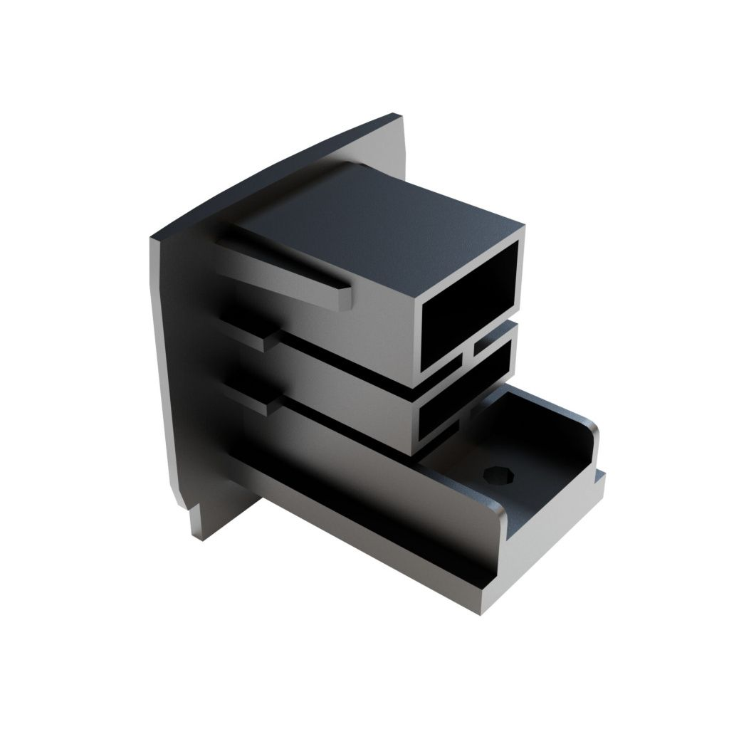 Заглушка для трехфазного шинопровода Maytoni Trinity TRA005EC-31B MAYTONI