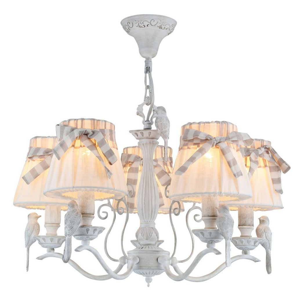 Подвесная люстра Maytoni Bird ARM013-05-W MAYTONI