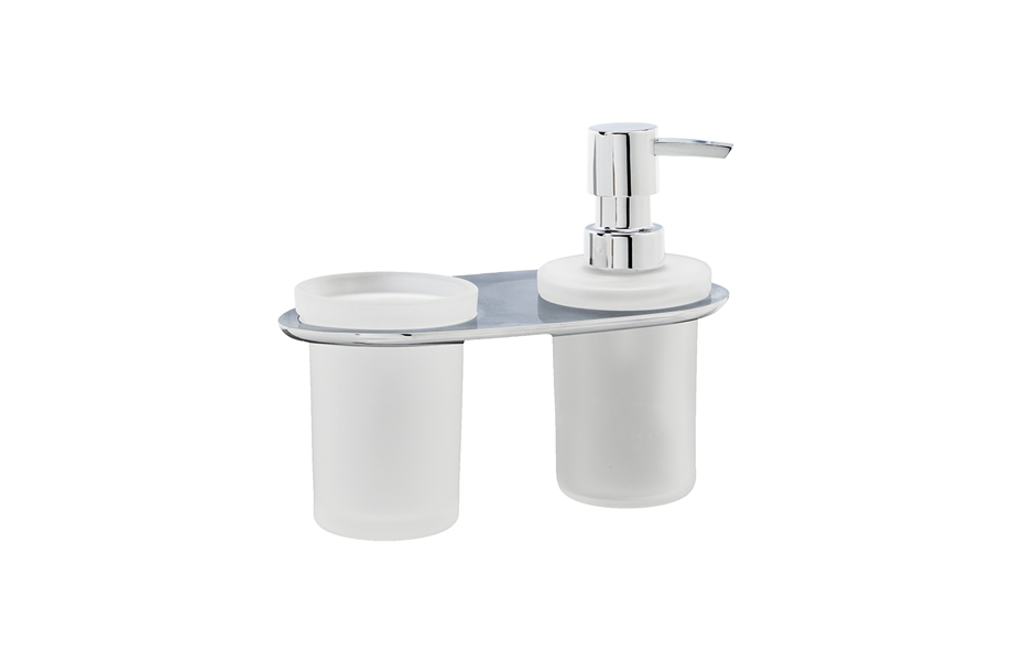 WasserKRAFT Kammel K-8389 Держатель стакана и дозатора АТЕЛЬЕ ВАННОЙ КОМНАТЫ. САМАРА