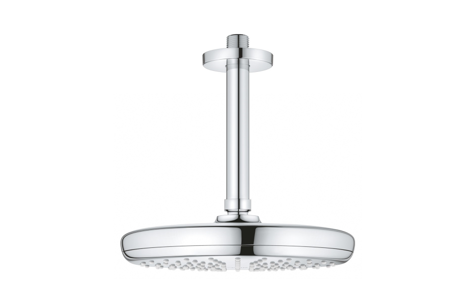 GROHE Tempesta 210 Верхний душ + потолочный душевой кронштейн 142 мм (28724000), 9.5 л/мин АТЕЛЬЕ ВАННОЙ КОМНАТЫ. САМАРА