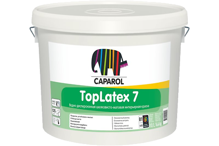 Краска водно-дисперсионная Caparol Toplatex 7 База 3, 9,4 л КАПАРОЛ ЦЕНТР САМАРА
