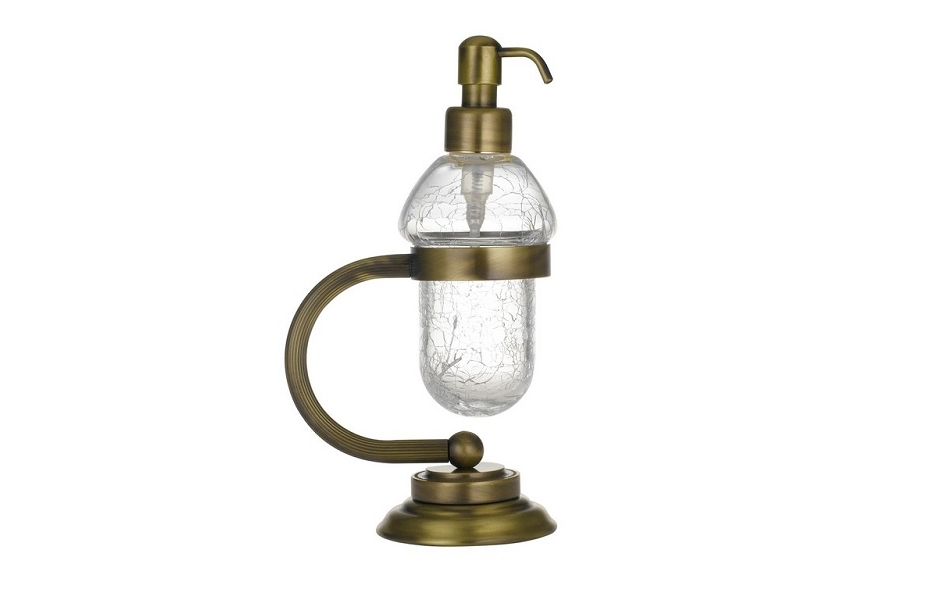 BOHEME Murano Дозатор для мыла, настольный, бронза АТЕЛЬЕ ВАННОЙ КОМНАТЫ. САМАРА