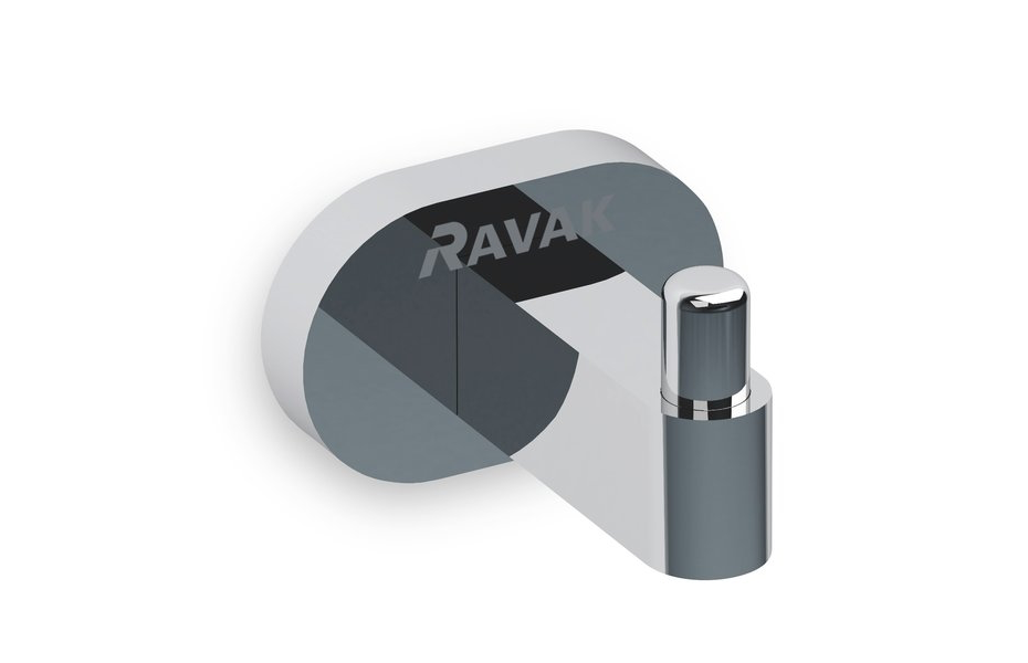 RAVAK Крючок одинарный CR 110.00 АТЕЛЬЕ ВАННОЙ КОМНАТЫ. САМАРА
