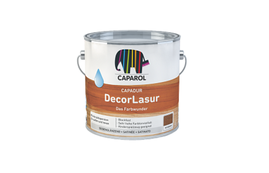 Акриловая лазурь Caparol Capadur DecorLasur farblos КАПАРОЛ ЦЕНТР САМАРА