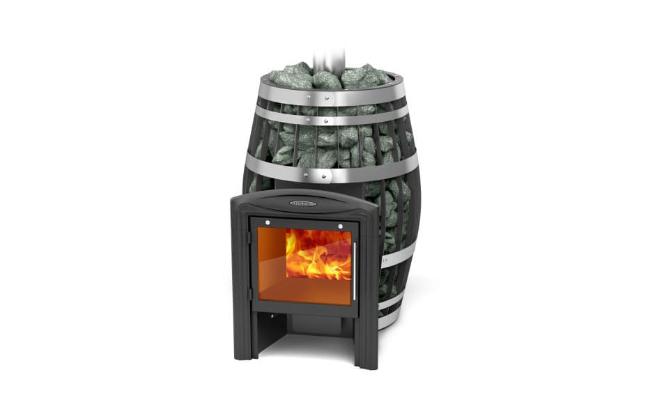 Печь банная TMF Саяны XXL 2015 Inox Витра ЗК (12-24 м³; 200 кг.; 3 мм.; D115 мм.) ПАР МАСТЕР