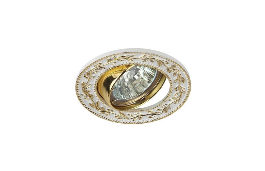 ВСТРАИВАЕМЫЙ СВЕТИЛЬНИК ЭРА ЛИТОЙ KL56A GD/WH MNOGOROZETOK - МНОГОРОЗЕТОК