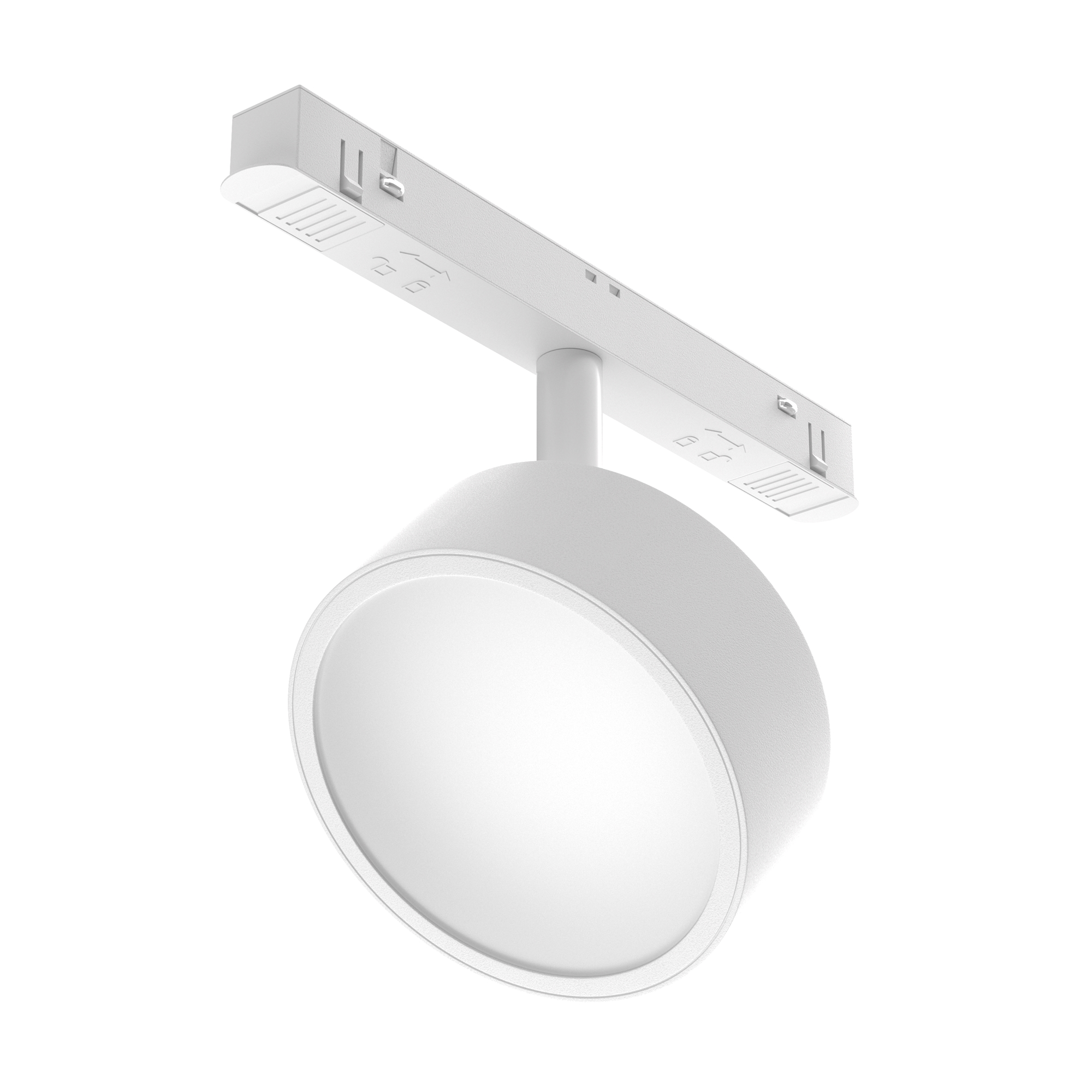 Трековый магнитный однофазный светодиодный светильник Maytoni Exility TR040-2-18W3K-W MAYTONI