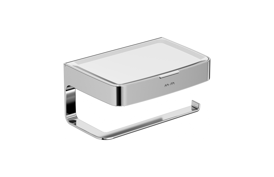 AM.PM Inspire 2.0, Держатель для туалетной бумаги с коробкой, хром, шт АТЕЛЬЕ ВАННОЙ КОМНАТЫ. САМАРА