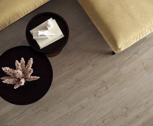 Renova Smoky Керамогранит серо-бежевый 20*80 LAPARET