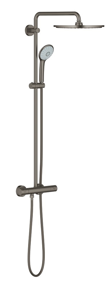 GROHE Euphoria XXL 310 Душевая система с термостатом для душа, цвет: темный графит, матовый АТЕЛЬЕ ВАННОЙ КОМНАТЫ. САМАРА