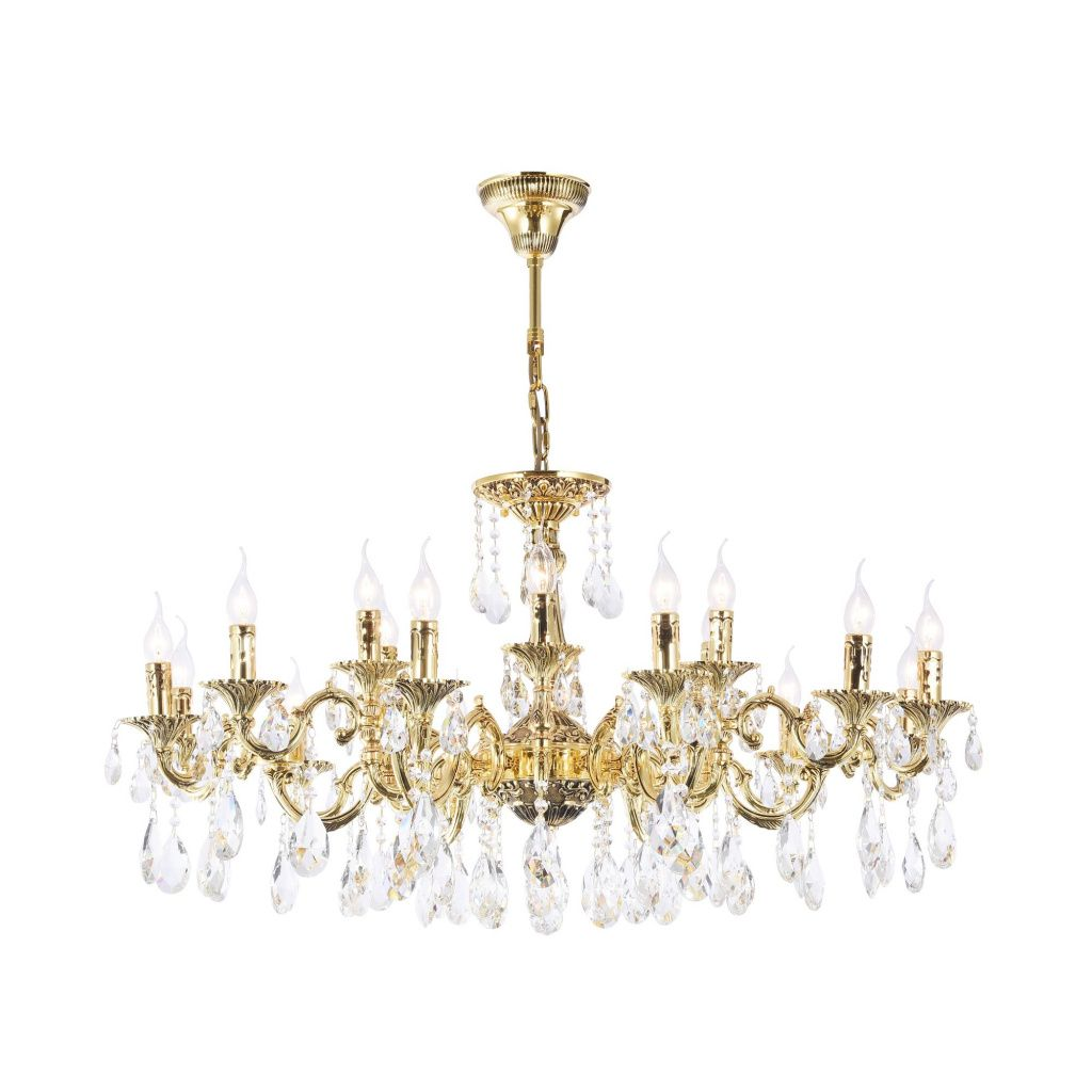 Хрустальная люстра Maytoni Monica DIA883-PL-18-G MAYTONI