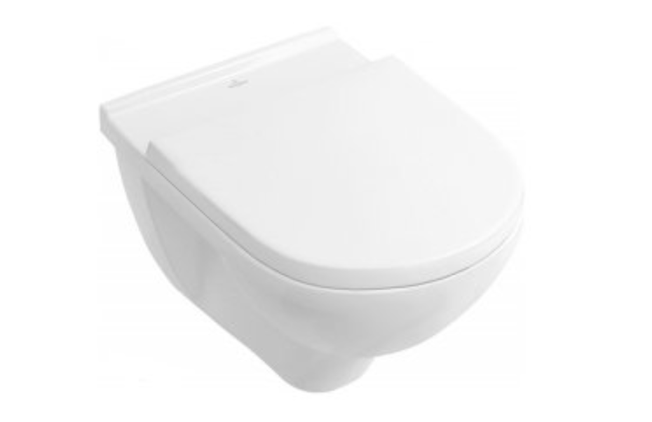 Унитаз подвесной Villeroy&Boch O.Novo DirectFlush (с крышкой SoftClose) 5660HR01 (5660 HR01) АКВАМЕТРИЯ