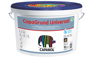 Грунтовка для наружных и внутренних работ Caparol CapaGrund Universal, 10 л КАПАРОЛ ЦЕНТР САМАРА
