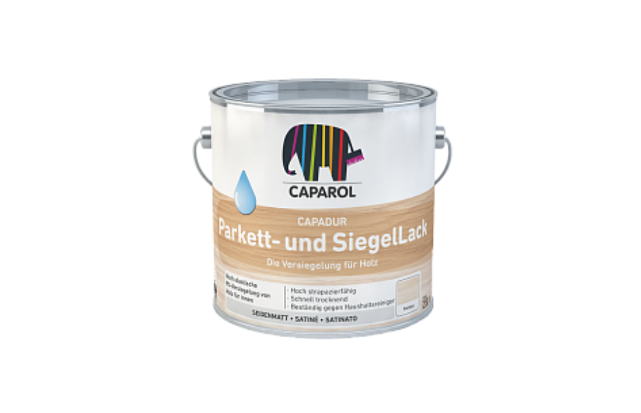 Лак акриловый Caparol Capadur Parkett und Siegellack hochglaenzend КАПАРОЛ ЦЕНТР САМАРА