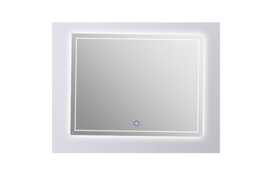 BLACK&WHITE Мебель U909.MR зеркало / LED, сенсорное вкл (1000x25х800) АТЕЛЬЕ ВАННОЙ КОМНАТЫ. САМАРА