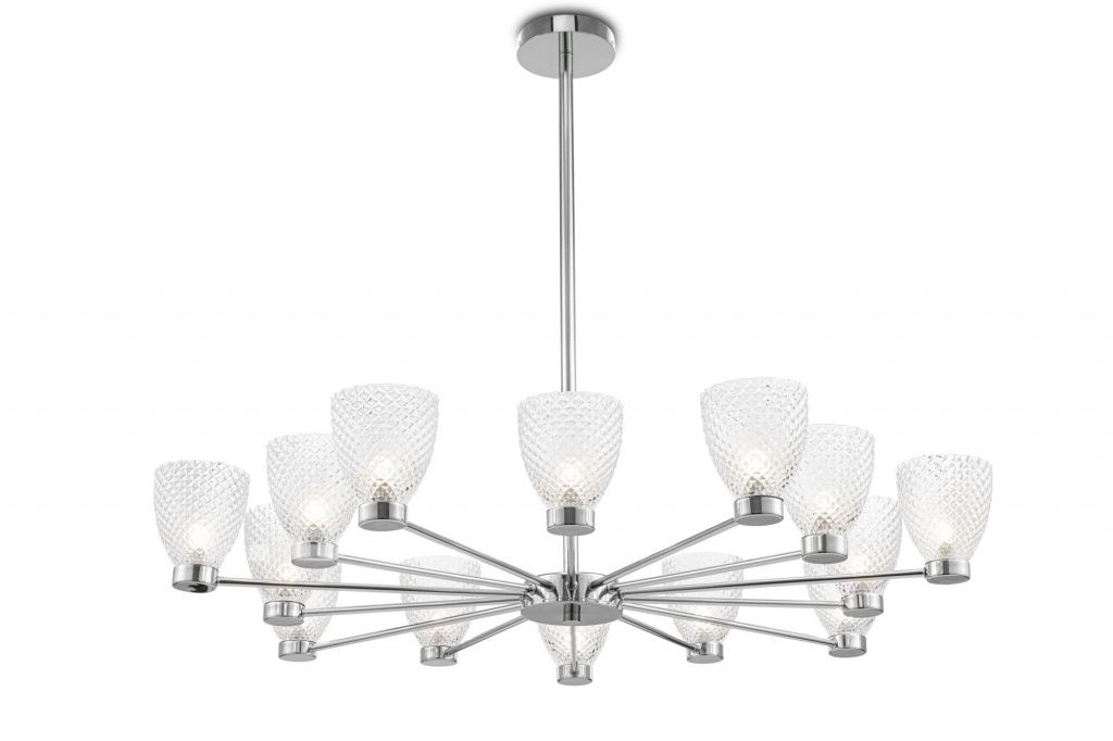 Люстра на штанге Maytoni Ralar MOD068PL-14CH MAYTONI