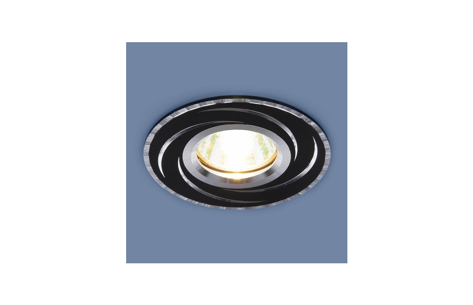 ВСТРАИВАЕМЫЙ СВЕТИЛЬНИК ELEKTROSTANDARD 2002 MR16 BK/SL ЧЕРНЫЙ/СЕРЕБРО 4690389059711 MNOGOROZETOK - МНОГОРОЗЕТОК