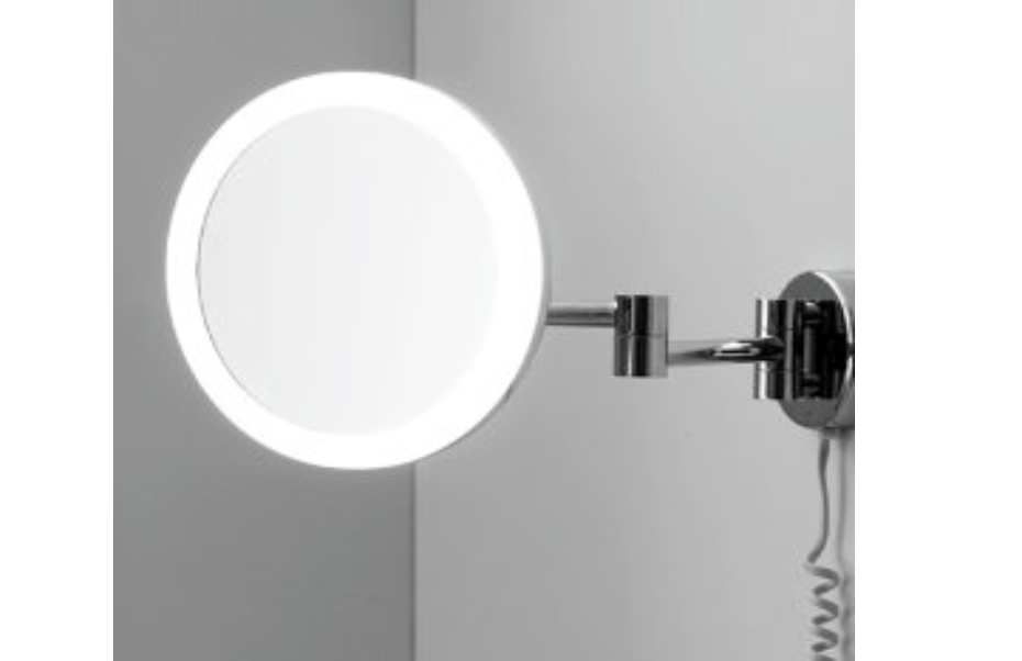 K-1004 Зеркало с LED-подсветкой, 3-х кратным увеличением АКВАМЕТРИЯ